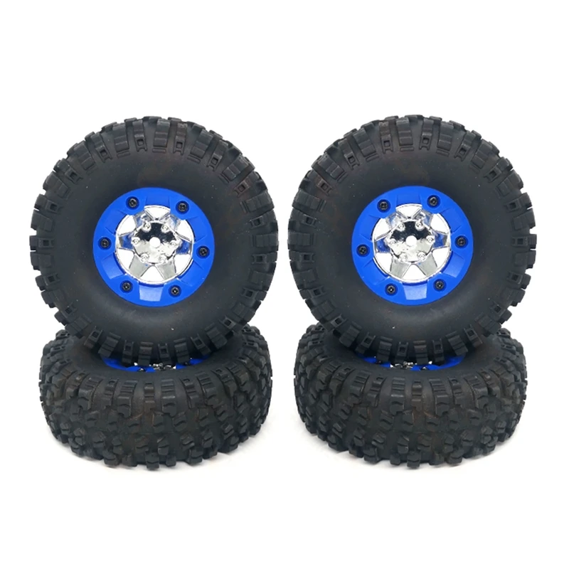 4Pcs Left & Right Tires Wheel Tyre Kit For Wltoys 12428 12428-B 12423 1/12 RC Car Spare Replace Parts Accessories