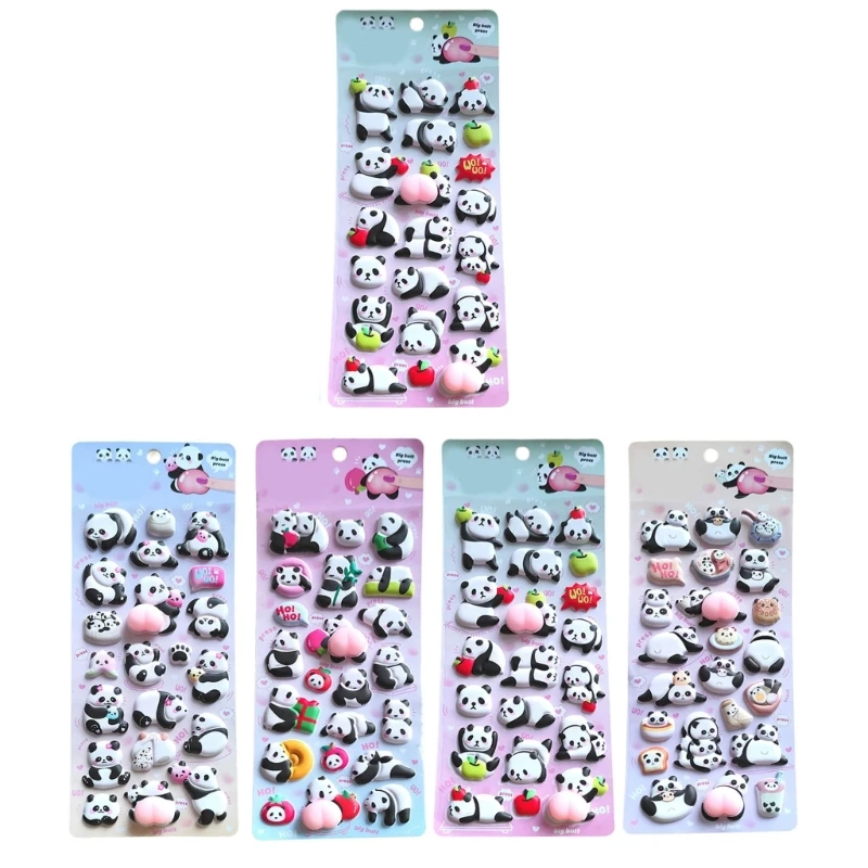 CORA Puffier Sticker Decorative Sticker for Scrapbooking Journals Notebook Phone Case, Reusable Sticker for Scrapbooks