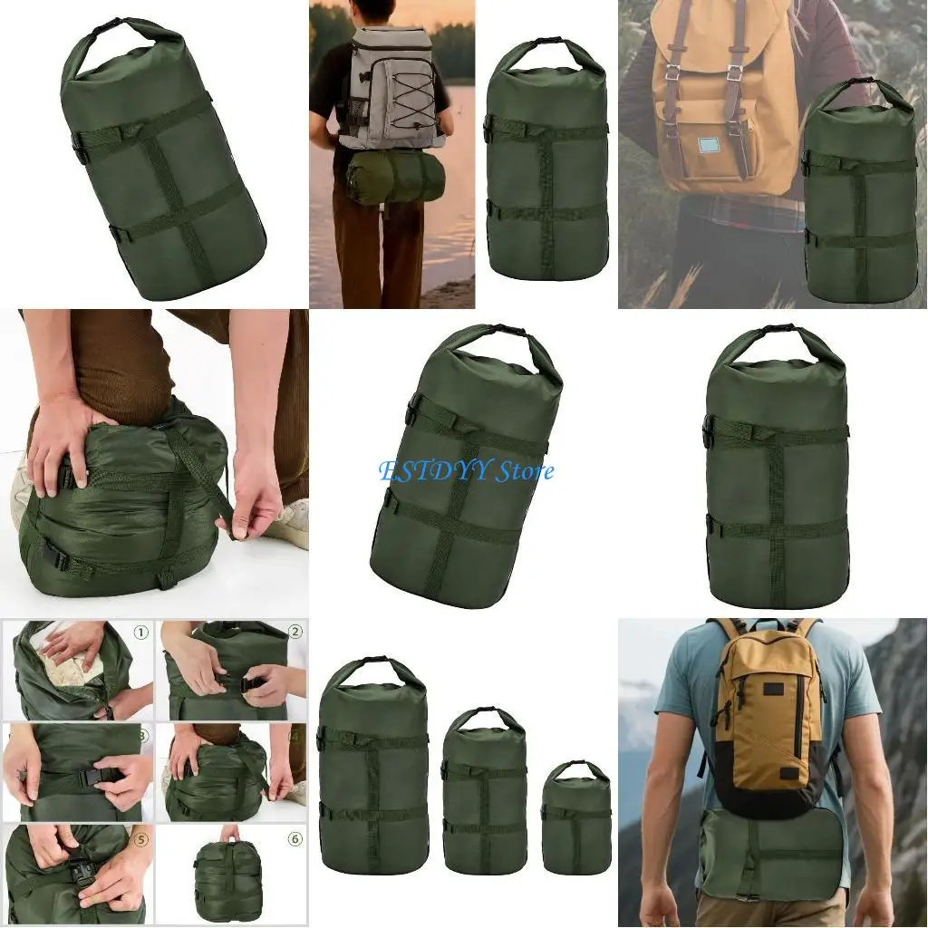 

G6DE Compact Camping Gear Bag Reinforced Seam For Outdoor Adventures