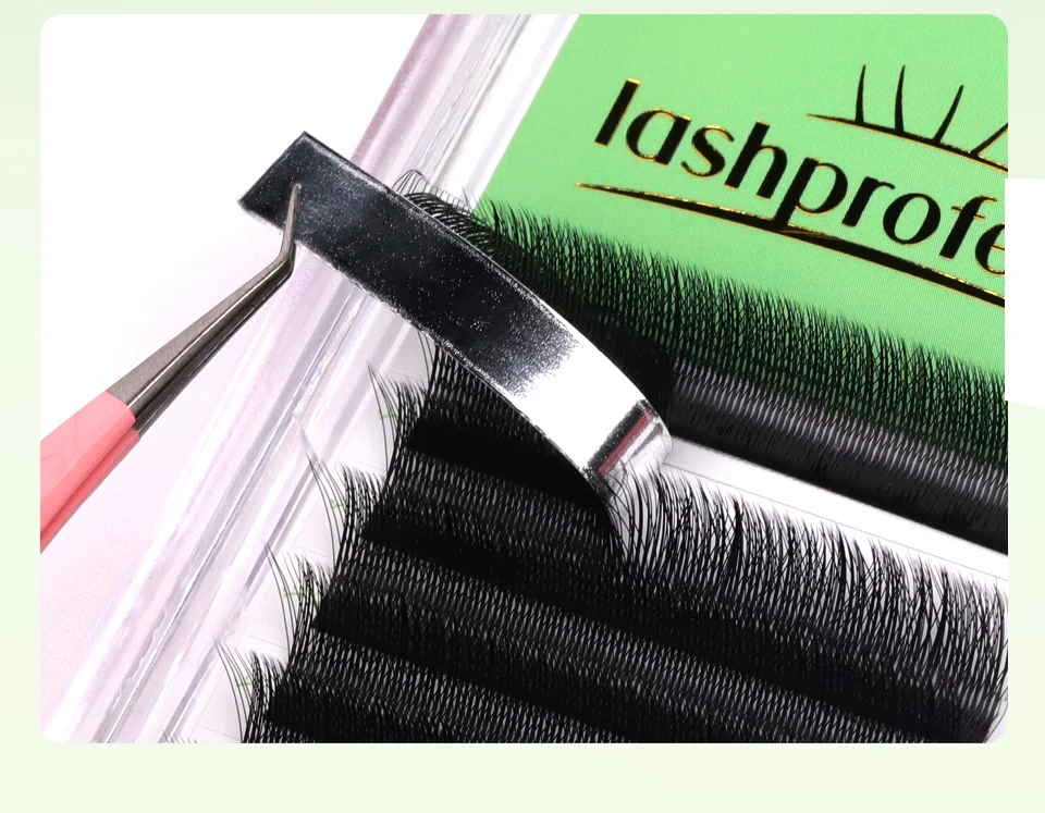 Lash professor automatische blühende Blüte 3d 4d 5d w Form Wimpern netz Netz Kreuz vorgefertigte Fans hand gewebte yy Wimpern verlängerungen cila – Detail 12