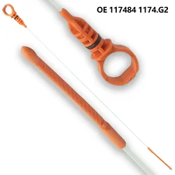 56cm Engine Oil Level Dipstick For 1.6 Hdi 1174G2 1174.G2 1174E6 117484 for Peugeot For Citroen engine oil dipstick