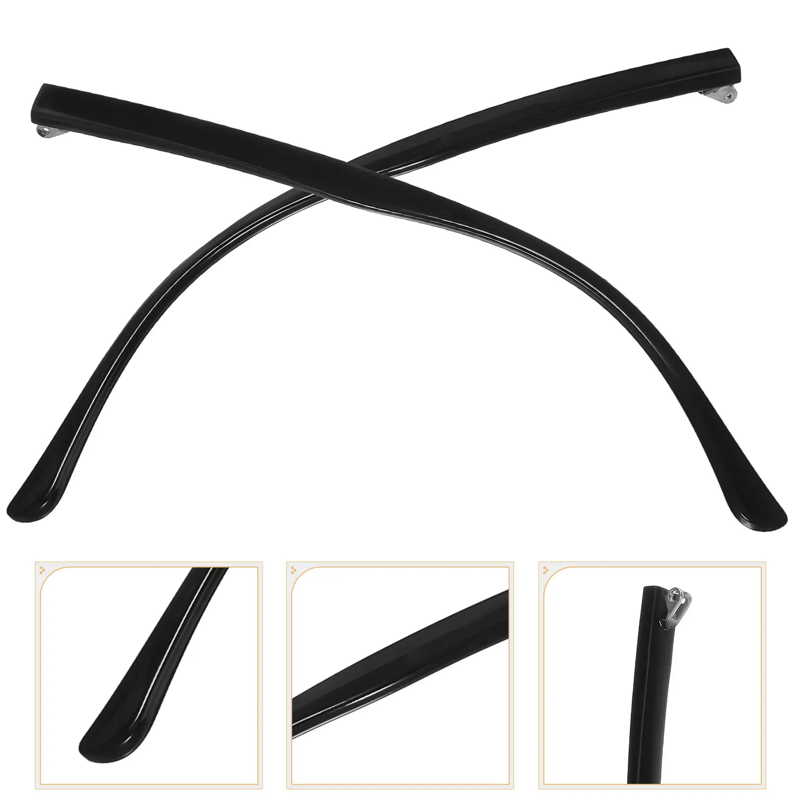 

1Pair Metal Replacement Temple for Eyeglasses Arms Sunglasses Frames Glasses Repair Kit Collision Resistant Easy
