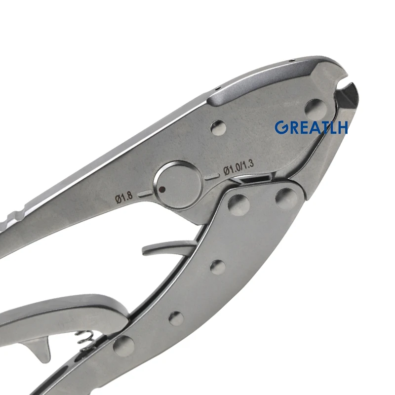 Stainless Steel Locking Compression Pliers Cable Tensioner Cable Crimper Orthopedic Veterinary Instrument 235mm pet