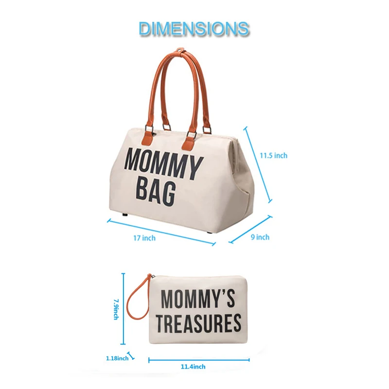 Mama Tasche Krankenhaus Tasche für Arbeit und Lieferung große Wickelt asche für Mama Reise wasserdichte Baby tasche mit Beuteln und Trägern