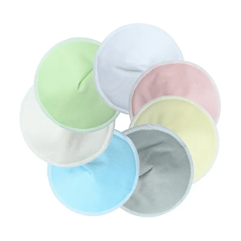 vvocci Baby Feeding Three-Layer Fiber Ultra-Fine Waterproof Breathable Breast Pad Anti-Overflow Maternity Care Pad  breast pads