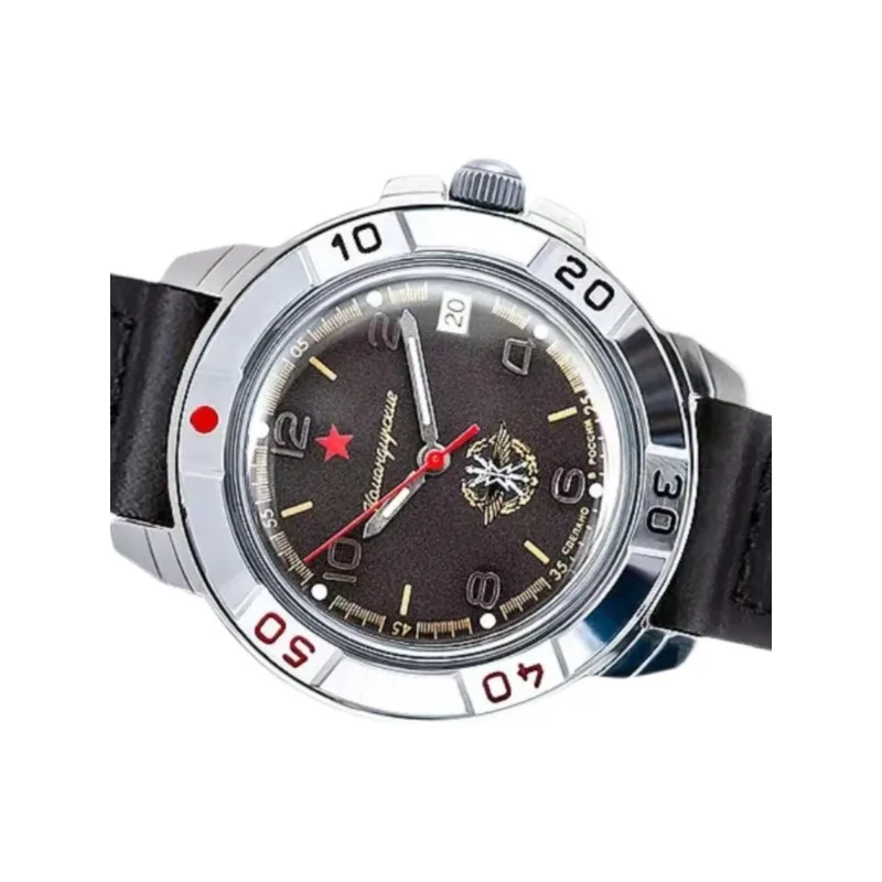 For Communications Force Commander Manual Mechanical Men's Watch Outdoor Waterproof Luminous