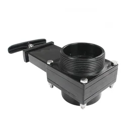 Camper Van Drain Valve Caravan Camping Drain Valve 50mm Pool Waste Valve ABS Pull Valve