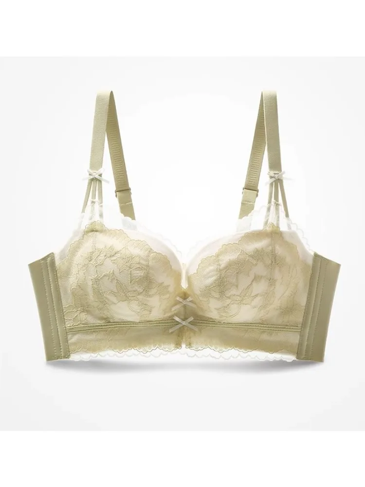 

YUQI Wireless Push-Up Bra for Women, Anti-Sagging Sexy Lace Bralette with Lift Support & Comfort Lingerie Women Underwear Sexy