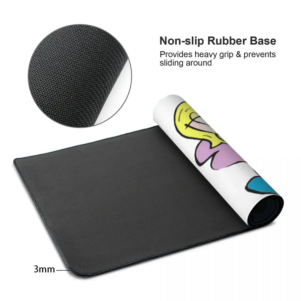 Lizzie Mcguire Large Mouse Pad Computer Keyboard Mouse Mat Gamer PC Laptop Desk Mat Office Accessories Table Mats