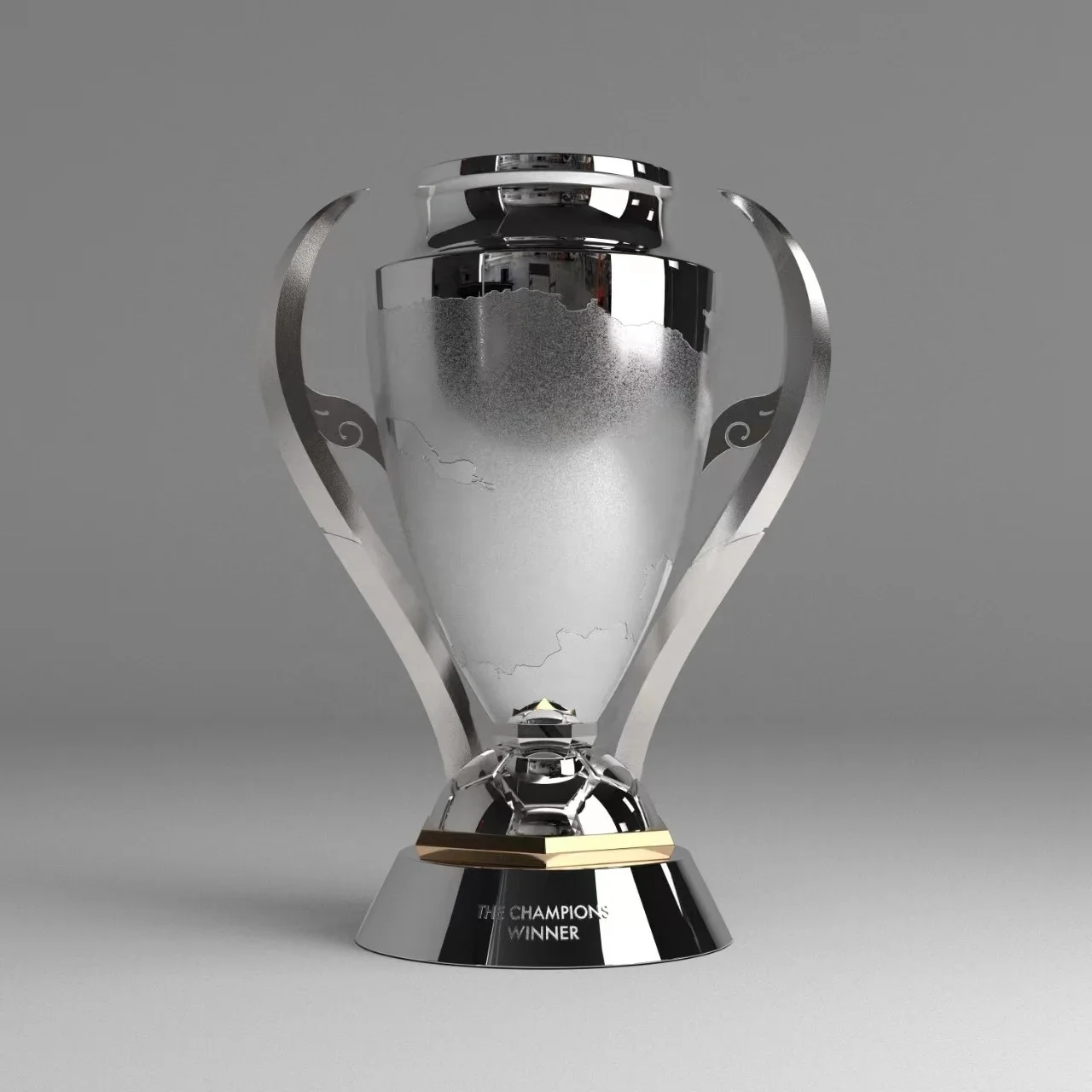 Champions League Metal Trophy Cups Custom World Globe Big Sports Metal Custom Medal Trophy For Football Soccer Basketball Golf