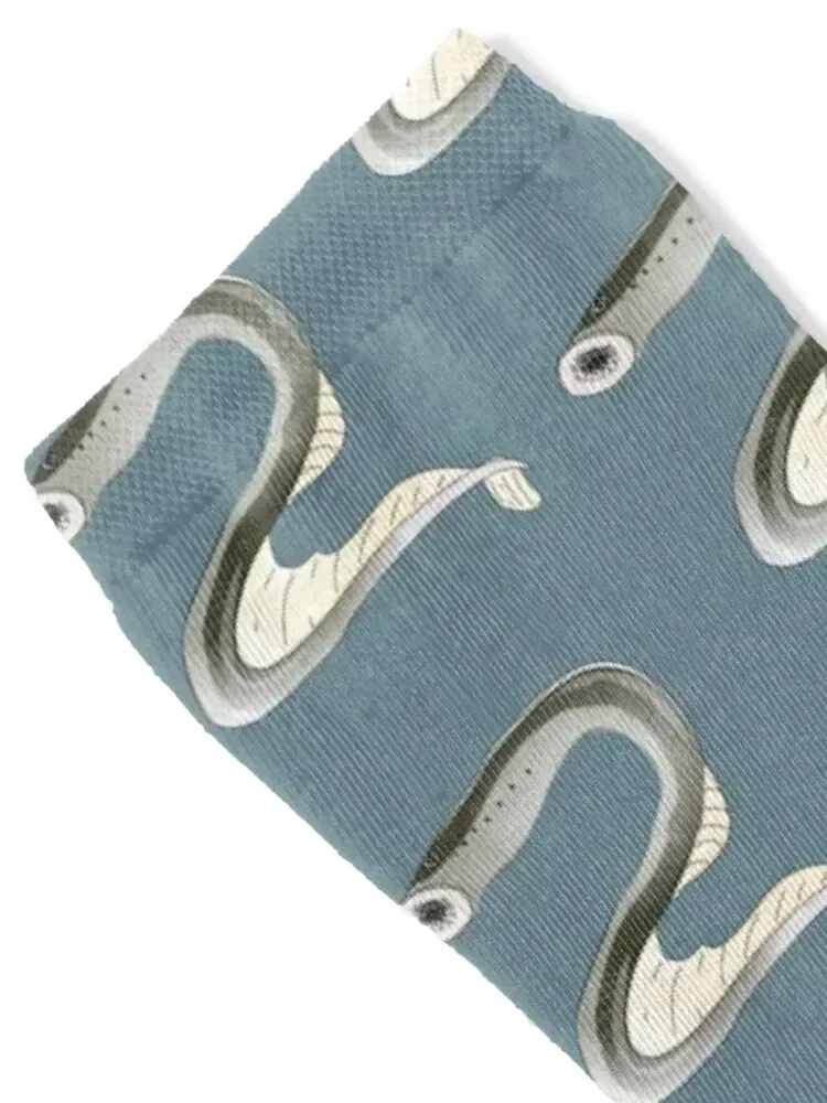 Lamprey fish Socks christmas gifts sports and leisure cycling Climbing Women Socks Men's