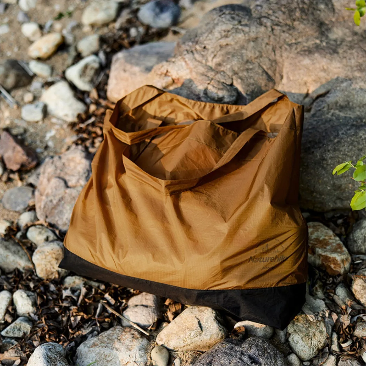 Naturehike Mountain Type Reusable Storage Bag 39g Tear Resistant Environmentally Friendly Foldable 20D Nylon Mini Shopping Bag