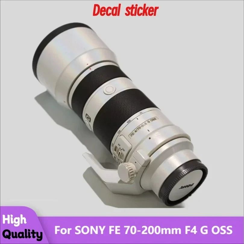 

For SONY FE 70-200mm F4 G OSS Lens Sticker Protective Skin Decal Film Anti-Scratch Protector Coat SEL70200G 4/70-200 G F/4G