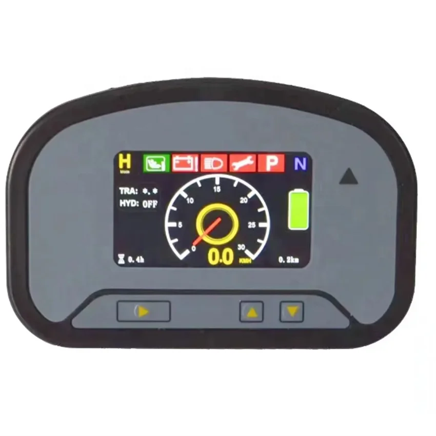 FT00 Digital Dashboard 24V 48V Instrument Cluster Replace Curtis EngageIV 3210T-5122 LCD Indicator For Forklift