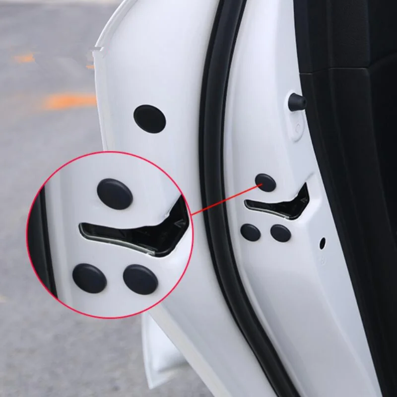 

12 шт., защитная крышка для дверного замка автомобиля, автоаксессуары для SsangYong Chairman Rexton Kyron Rodius Actyon korando Tivolan