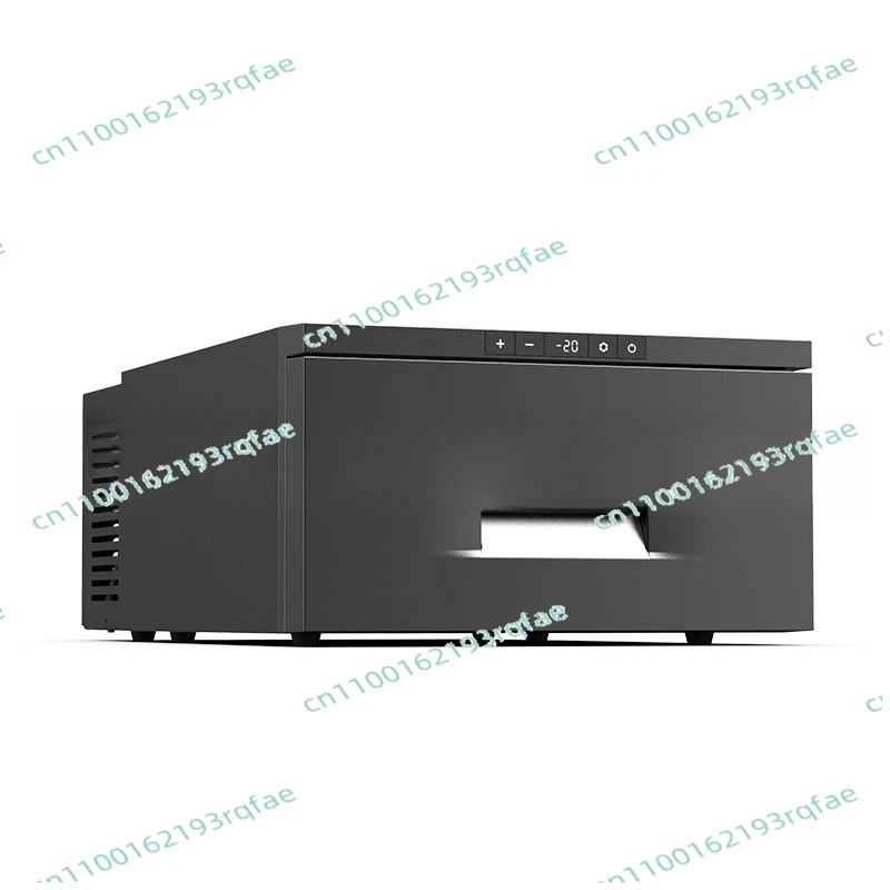 12 and 24 Volt DC Built-in Drawers Refrigerator Black Car RV Truck Outdoor with Drawers