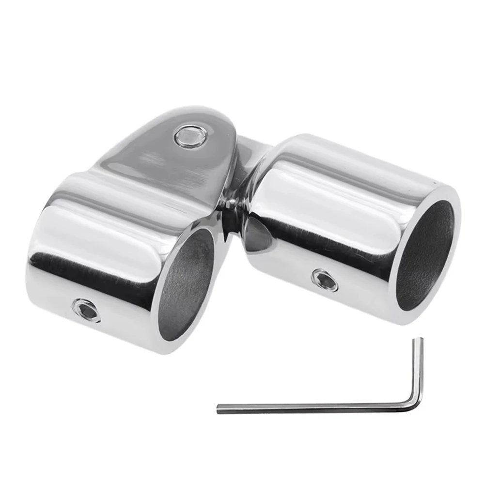 Toldo Bimini para barco, cubierta deslizante montada en la parte superior, parasol, llave hexagonal de junta fija, cubierta deslizante de instalación superior para toldo marino de 22/25mm