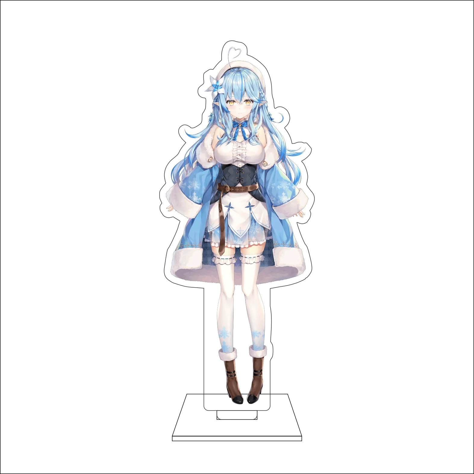 16CM Anime Virtual YouTuber Cosplay Acrylic Figure Stand Plate Nekomasu Tokino Sora Ornaments Gifts view 2