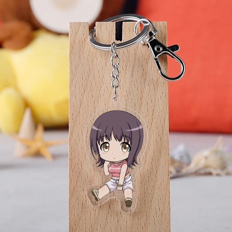 A Certain Magical Index Anime HD Acrylic key chains Animation Peripheral  Cosplay Characters Ornament Accessories Misaka Mikoto