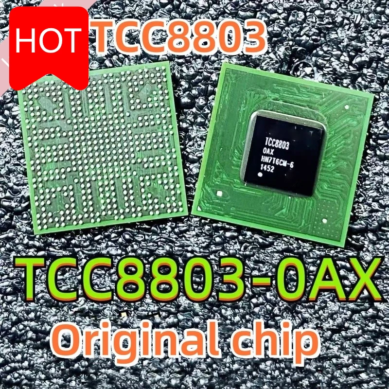 1PCS New TCC8803 TCC8803-0AX TCC8801 TCC8801-OAX Car navigator does not communicate does not machine common disease fault new