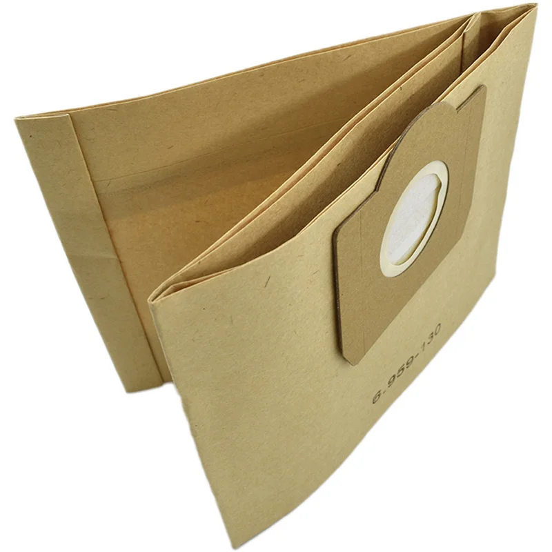 

N02R-20Pcs Vacuum Cleaner Bags For Karcher 6.959-130.0 Filter Bags For A2201 WD3 Filter Bags Wet & Dry Vacuum Cleaner Parts