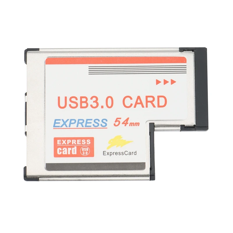 5Gbps 2 Port  Inside USB 3.0 HUB To Express Card Expresscard 54Mm Adapter