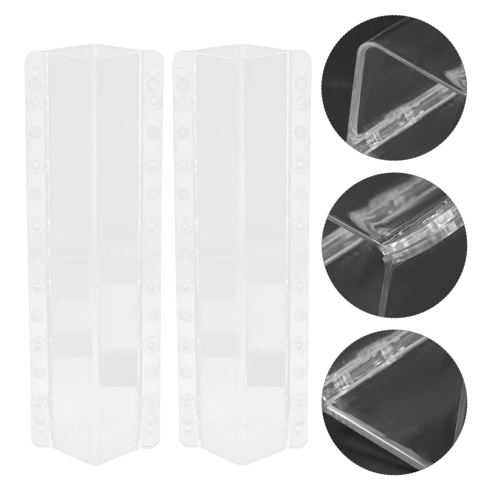 

2Pcs Cucumber Growing Molds Square Shaped Vegetable Forming Mold Precision Production High Strength Pressure Resistance