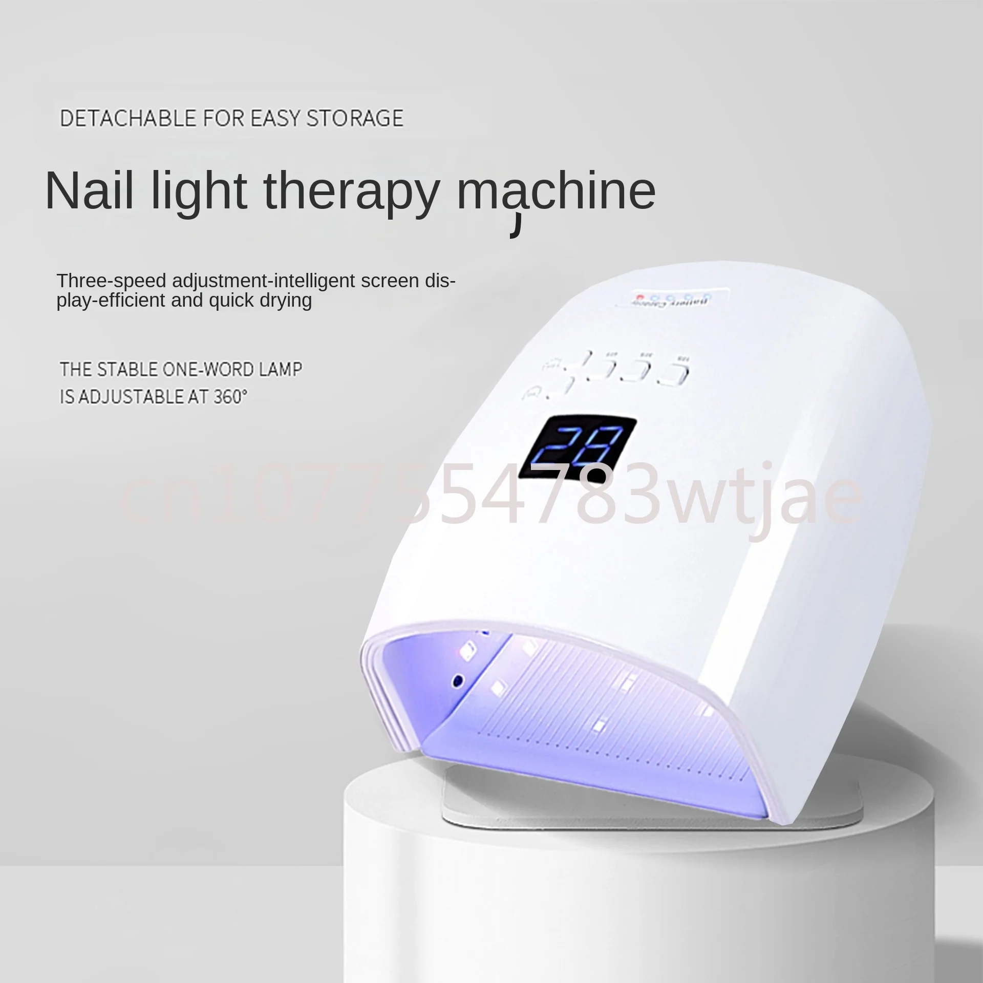 

Jia Deng S10 Wireless Charging Light Phototherapy Light 66W Storage LED Intelligent Induction Baking Light Drying