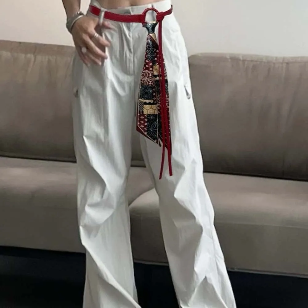 

Ethnic Style Cashew Printed Belt Bohemian Style Adjustable Retro Jacquard Waistband PU Cloth Silk Tie Design Belt Suit