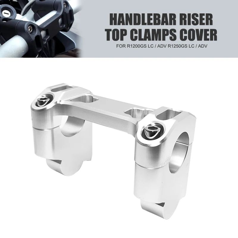 For BMW R1250GS R1200GS Adventure R 1200 GS 2013-2023 2022 2021 Aluminum Handlebar Riser Top Clamps Cover Decorate Handle Bar