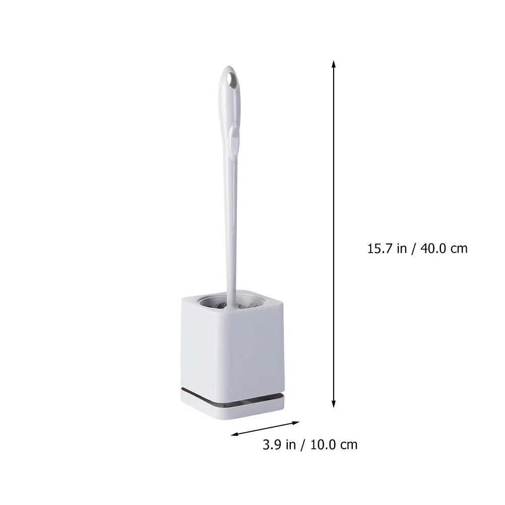 1Pcs Toilet Brush Cleaning Kit Long Handle Household Bathroom Brush Holder Design No Residue Cleaning Tool for Home Supply