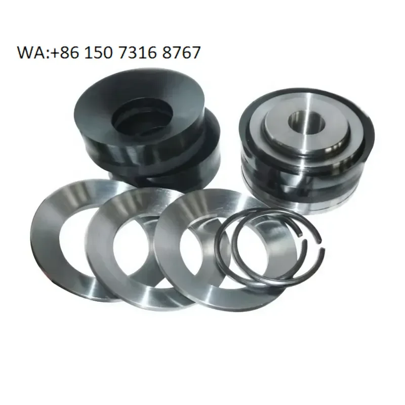 API Mud Pump Fluid End urethane and nitrile Rubber Pistons with Snap spring, retainer, piston cup and piston hub