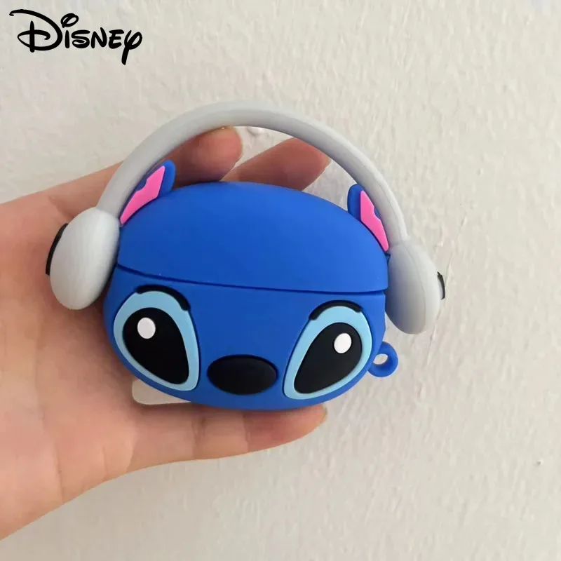 Disney Cartoon Cute Stitch Earphone Case For Airpods Pro1 2 3 Bluetooth Earphone Case Japanese Harajuku For Airpods Case Y2k