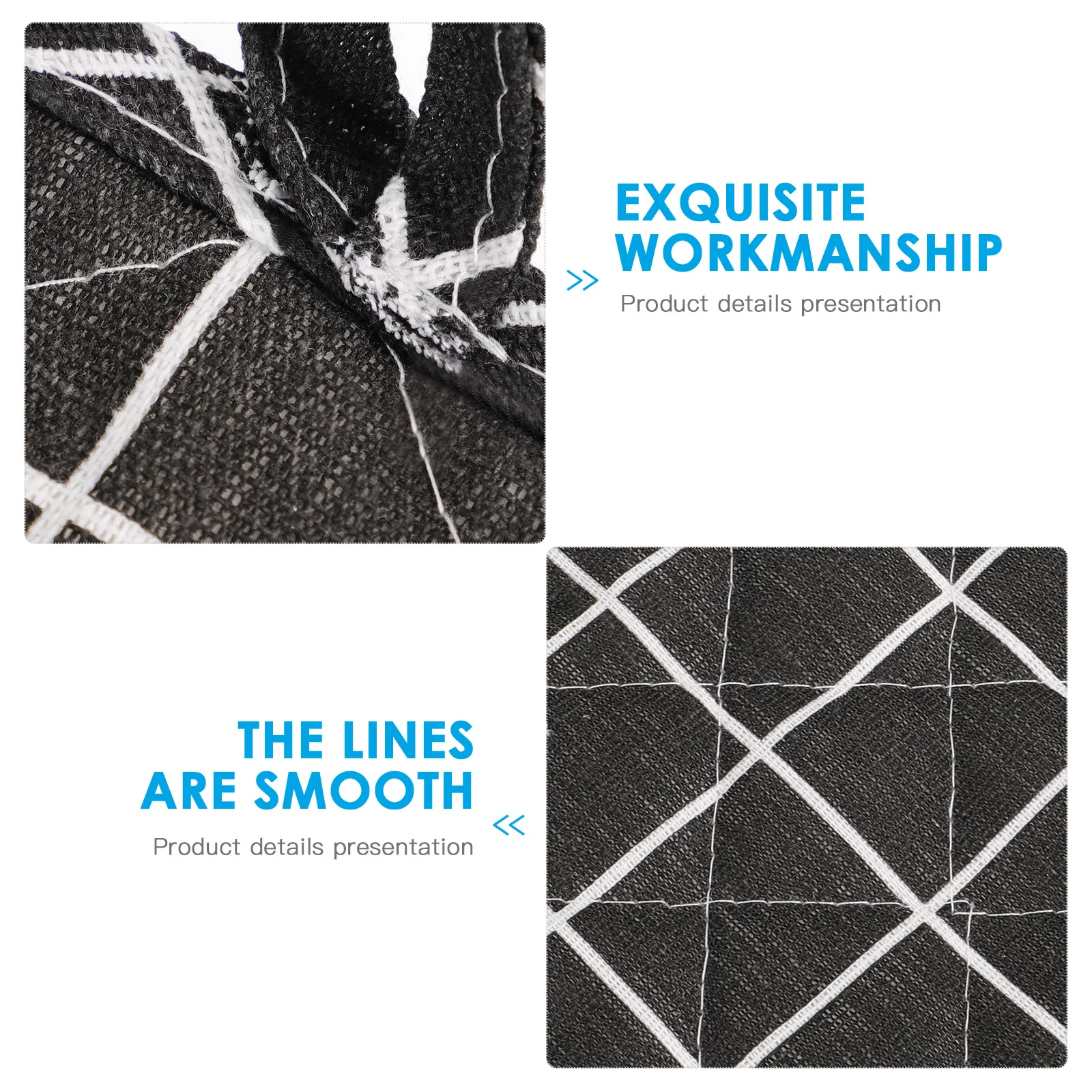 

4pcs Placemat Cotton Linen Pot Placemat Pot Non Slip Kitchen Hot Pad Table Dinner Mat Dinner Mat Home