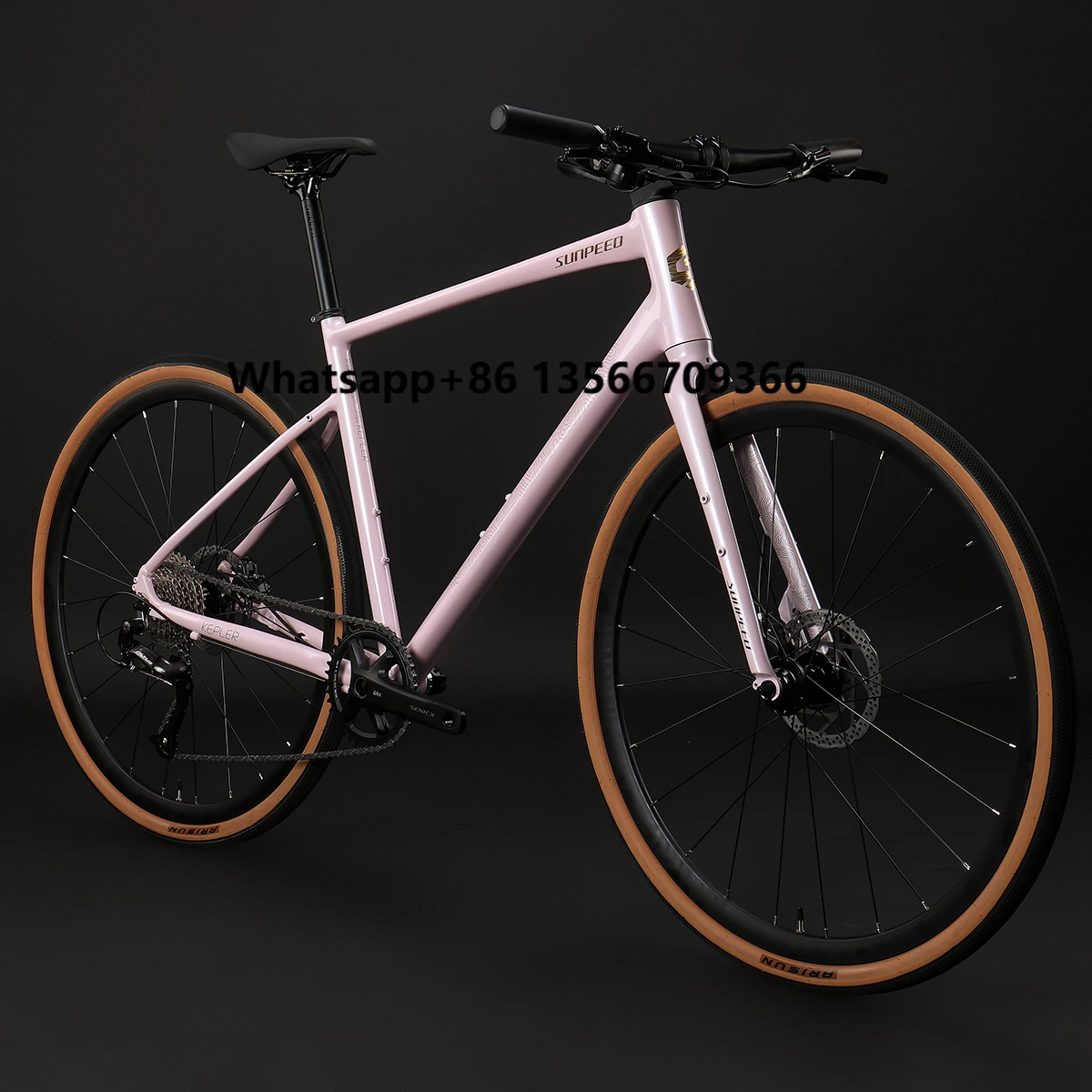 

Sunpeed Manufacture Bicycle Bikes Wholesale Kepler 9 Speed Bicicleta White Blue Road Bike