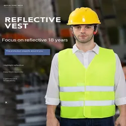 Vêtements ZE pour l'inspection des véhicules, gilet de sécurité jaune, assainissement de l'environnement, trafic automobile, haute qualité, Neswear