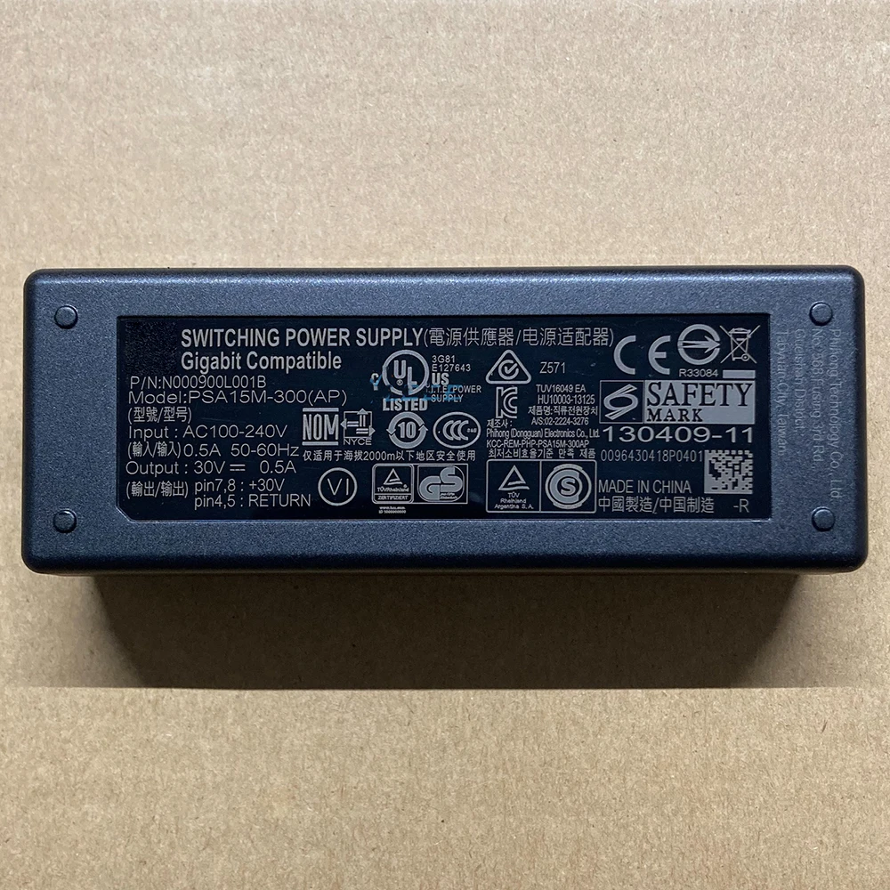 

Импульсный источник питания, совместимый с Gigabit PSA15M-300(AP), модуль питания N000900L001B 30V0.5A POE 30В