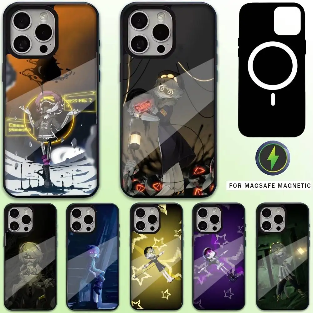 

M-Murder Drones UZI Phone Case For iPhone17,16,15,14,13,12,11 Plus,Pro Max Magnetic For Magsafe Wireless Charging