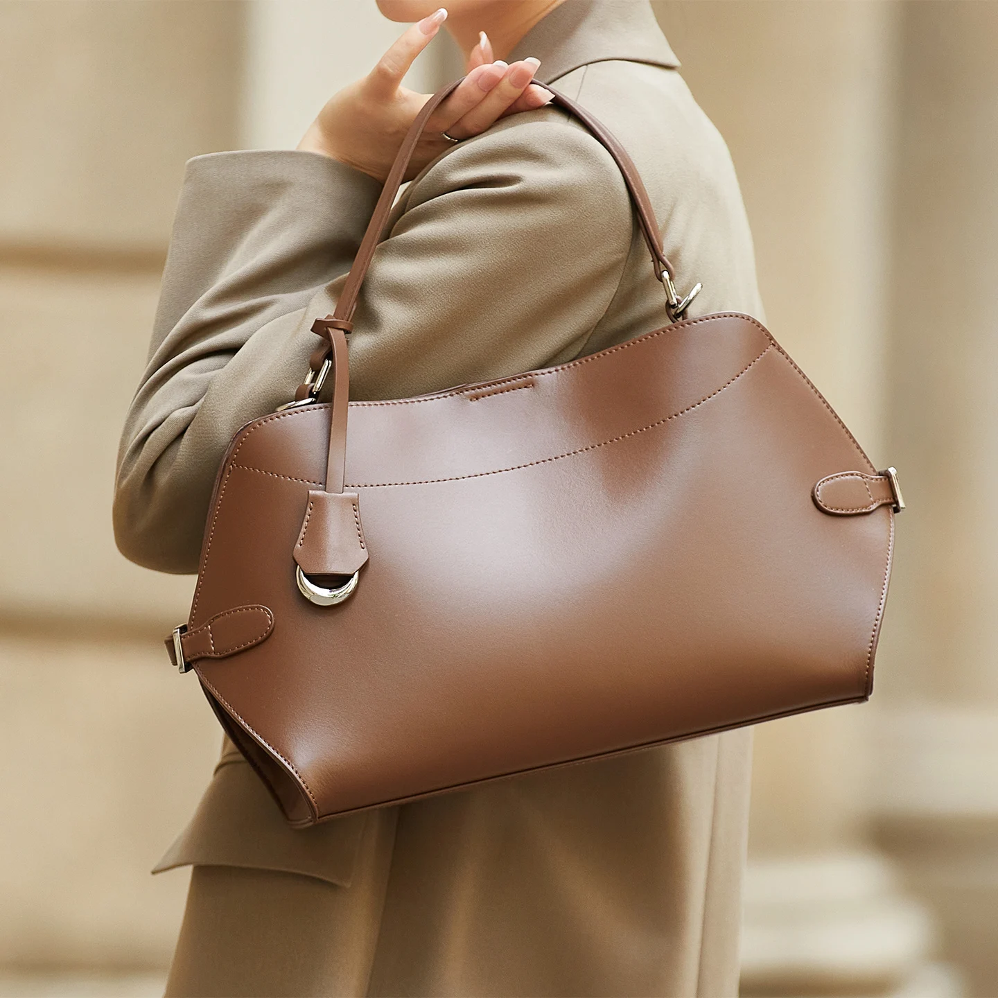 

Лимитированная роскошная женская кожаная сумка ZOOLER, синяя зимняя сумка из коровьей кожи, сумка через плечо ручной работы для девочек # SC2152