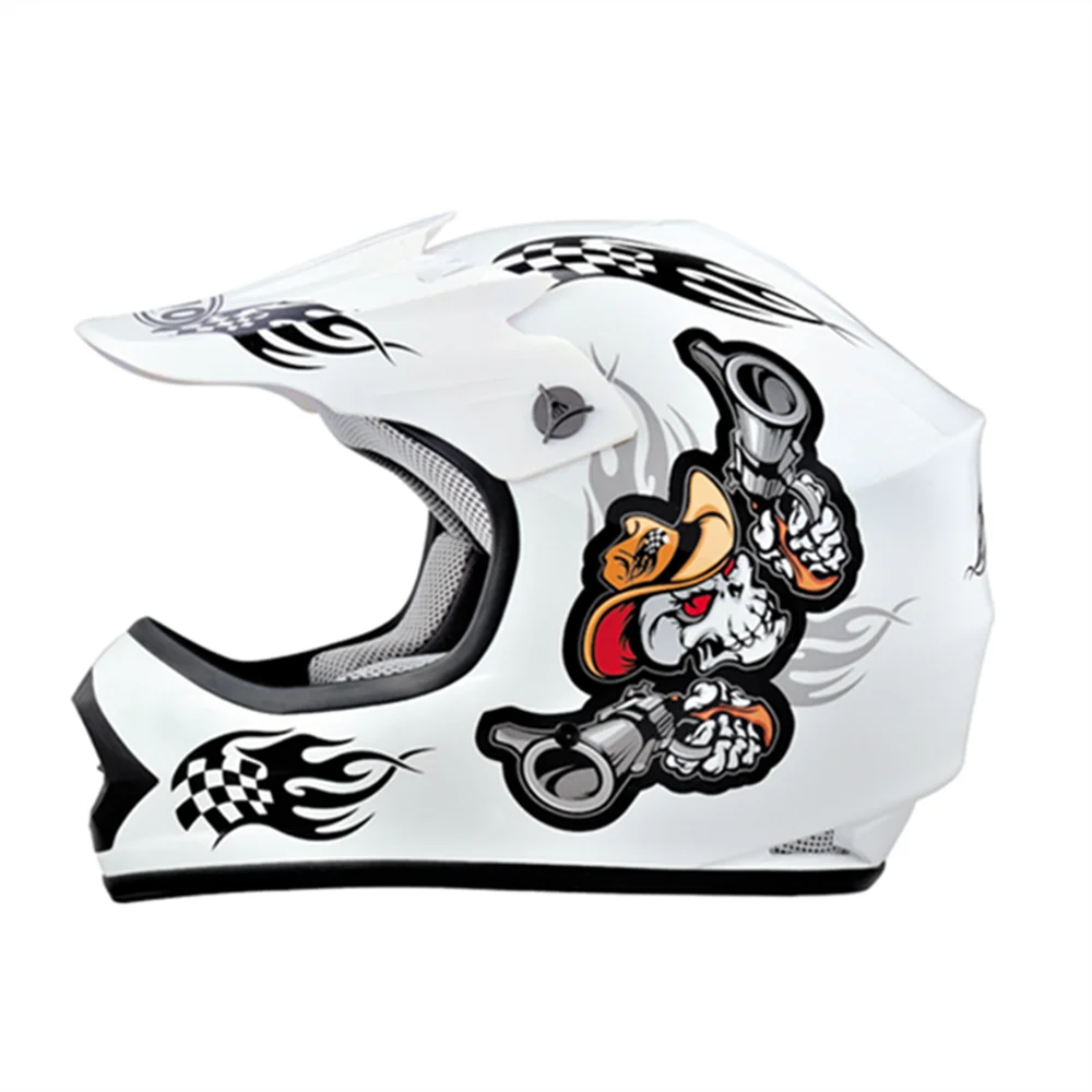 2023 High Quality ABS Kids  Off Road Cross Motorcycle Helmets with DOT