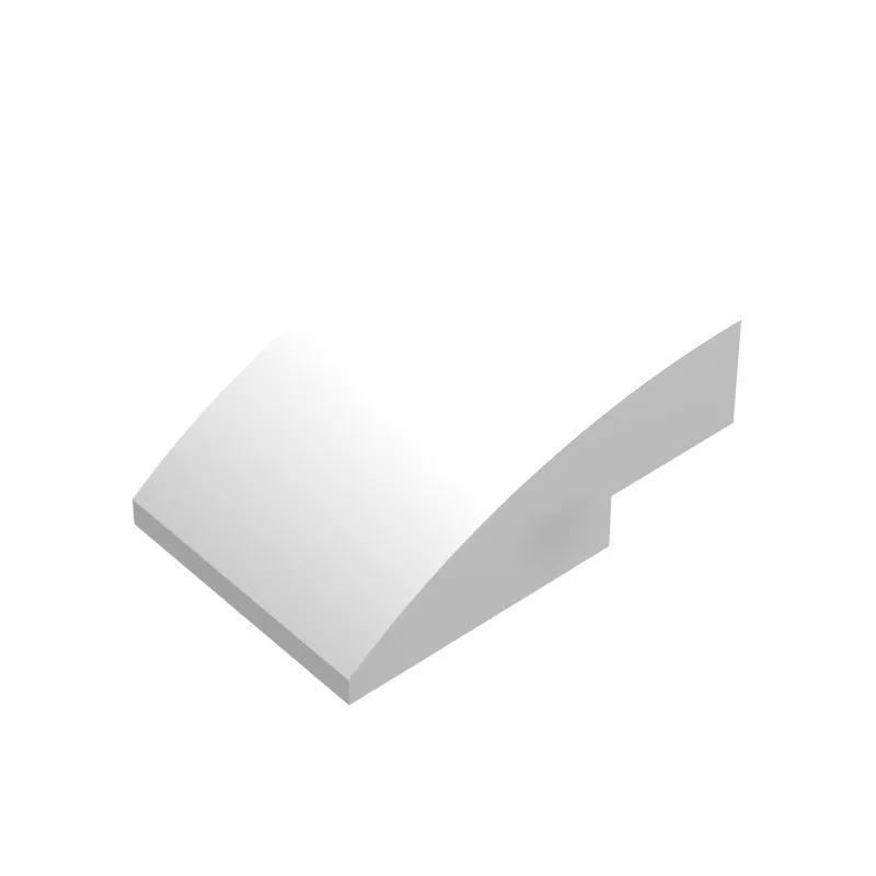 50 pçs 24309 inclinação curvada 3x2 tijolos coleções em massa modular gbc brinquedos para moc técnico diy presentes venda blocos de construção