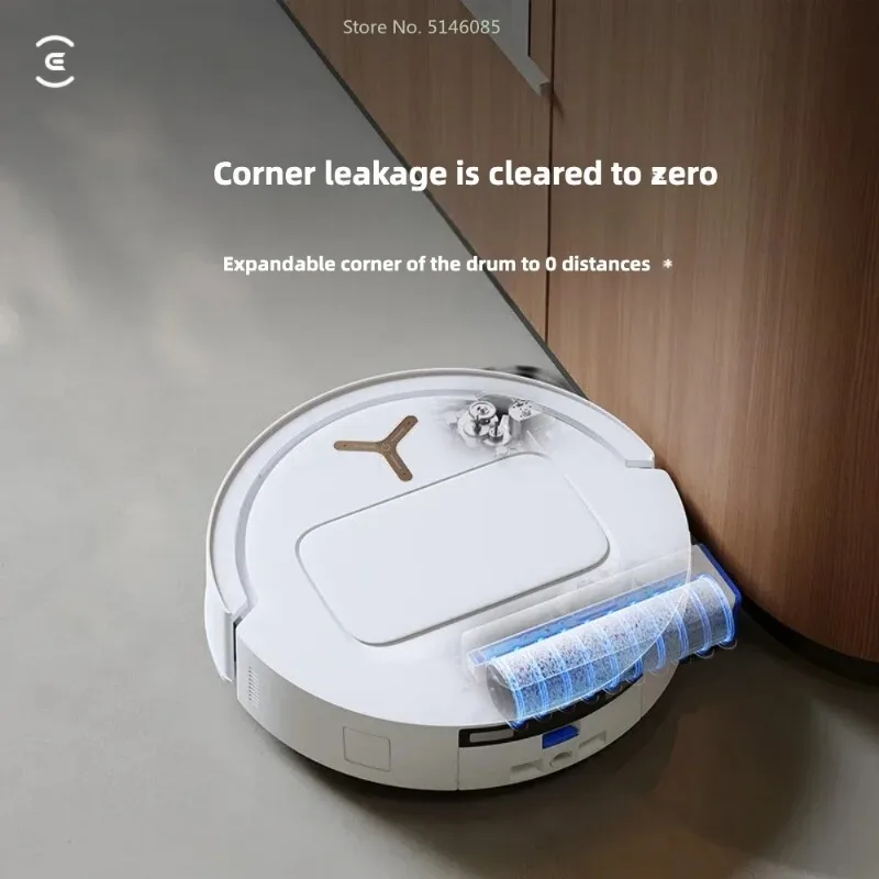 Ecovacs T80 floor cleaning robot with integrated sweeping and mopping, fully automatic cleaning