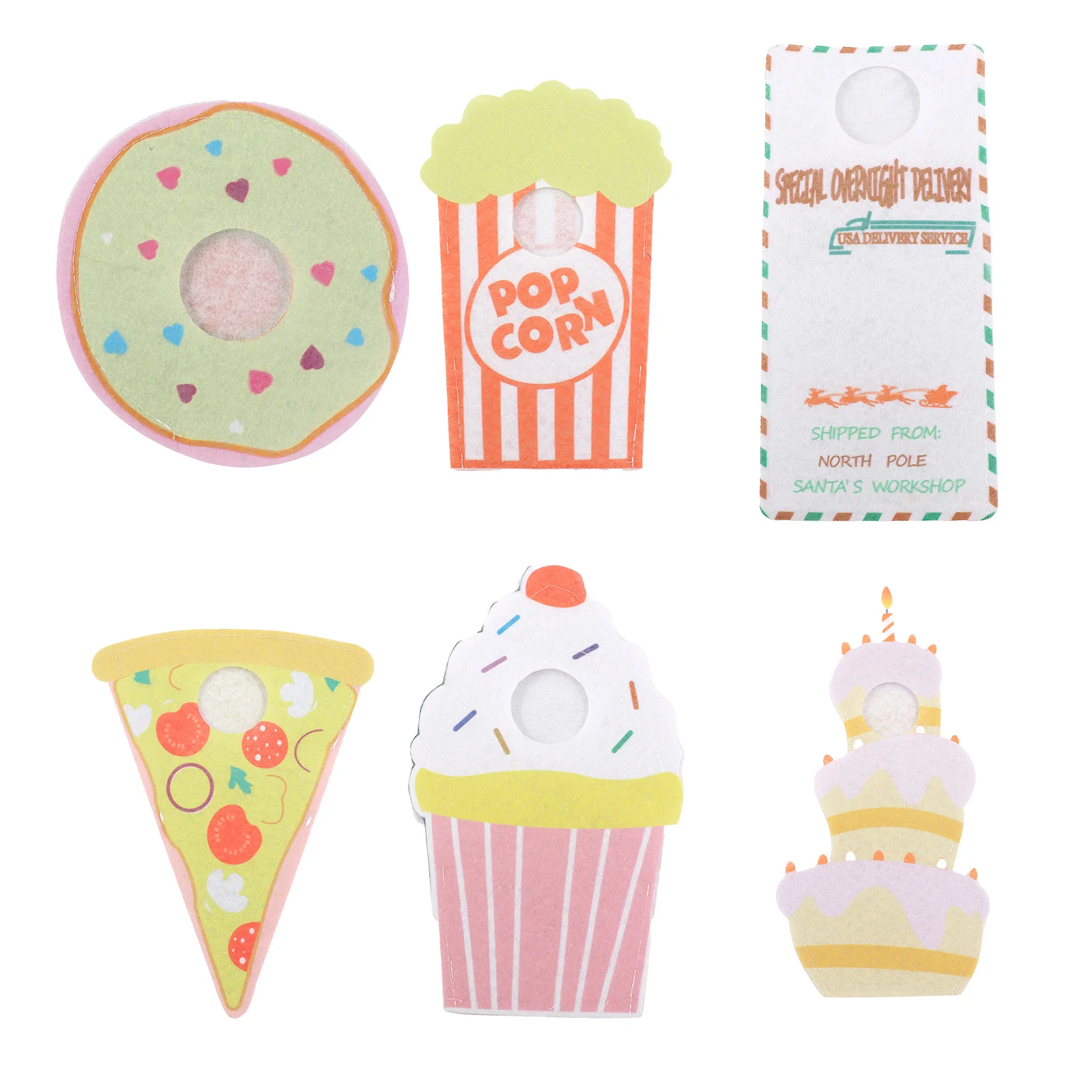 Accessoires de poupée Non tissé à motif de Pizza, sac de couchage, oreiller, nouveau pull pour poupée de 30CM et vêtements de poupée, cadeau de Festival, jouet pour fille