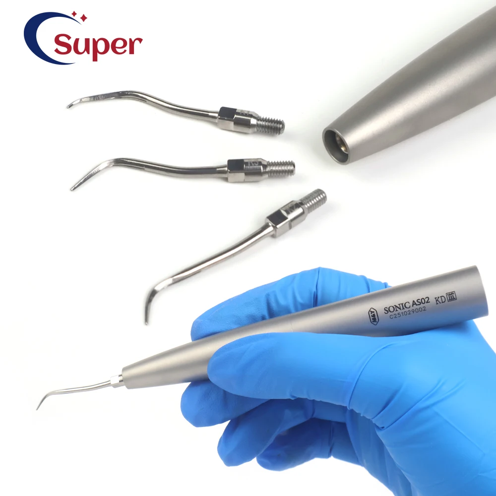 

Стоматологический титановый материал, наконечник воздушного скалера, активация, ирригация, масштабирование воздуха для KV-зединения с наконечниками K1 K2 K3