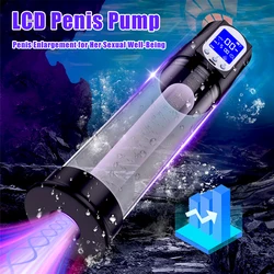 Electric Penis Vacuum Pump Enlargement Extend Pump Enhanced Penis Male Masturbator Penis Pumps Adult Sex Toys for Men Erections