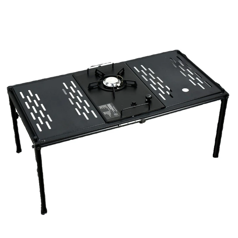 

Outdoor lightweight assembly table Portable quick-release module Multifunctional camping Tea table Camping kitchen stove