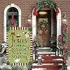 AVOIN colorlife Jesus Is The Reason For The Season Garden Flag 12x18 Inch Double Sided, Christmas Christian Nativity Winter  jjp
