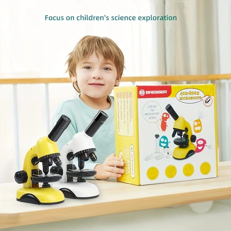 (แนะนําโดยสหรัฐอเมริกา) ใหม่เดสก์ท็อปกล้องจุลทรรศน์ชีวภาพแนวตั้งเด็กปริศนาของเล่นการทดลองวิทยาศาสตร์ชุดสําหรับ P