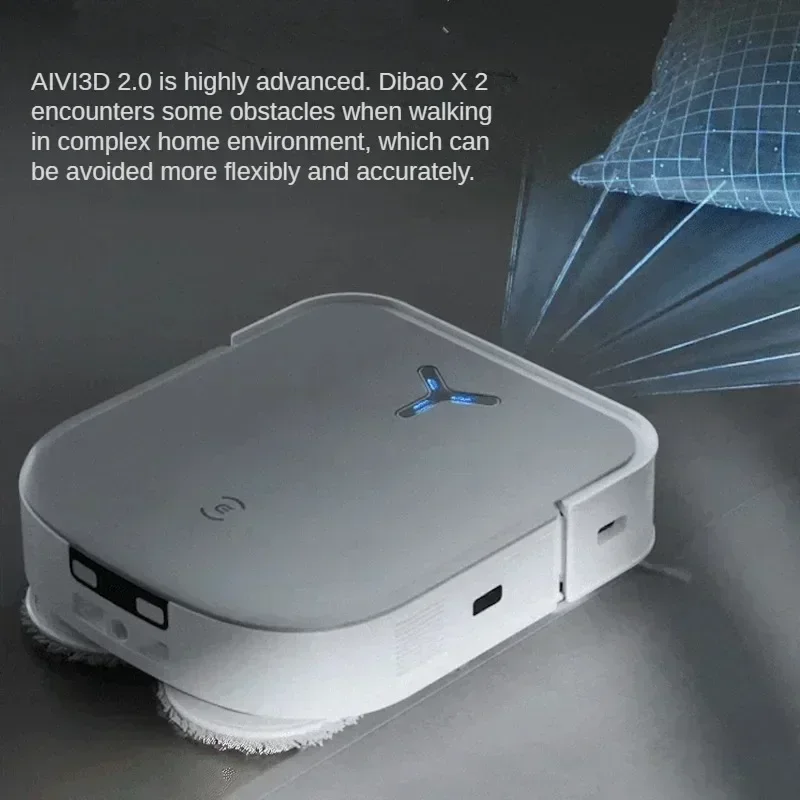 에코백스 X2 Pro 로봇 진공청소기 8000Pa 스마트 홈 자동 청소 물걸레 노보 2025