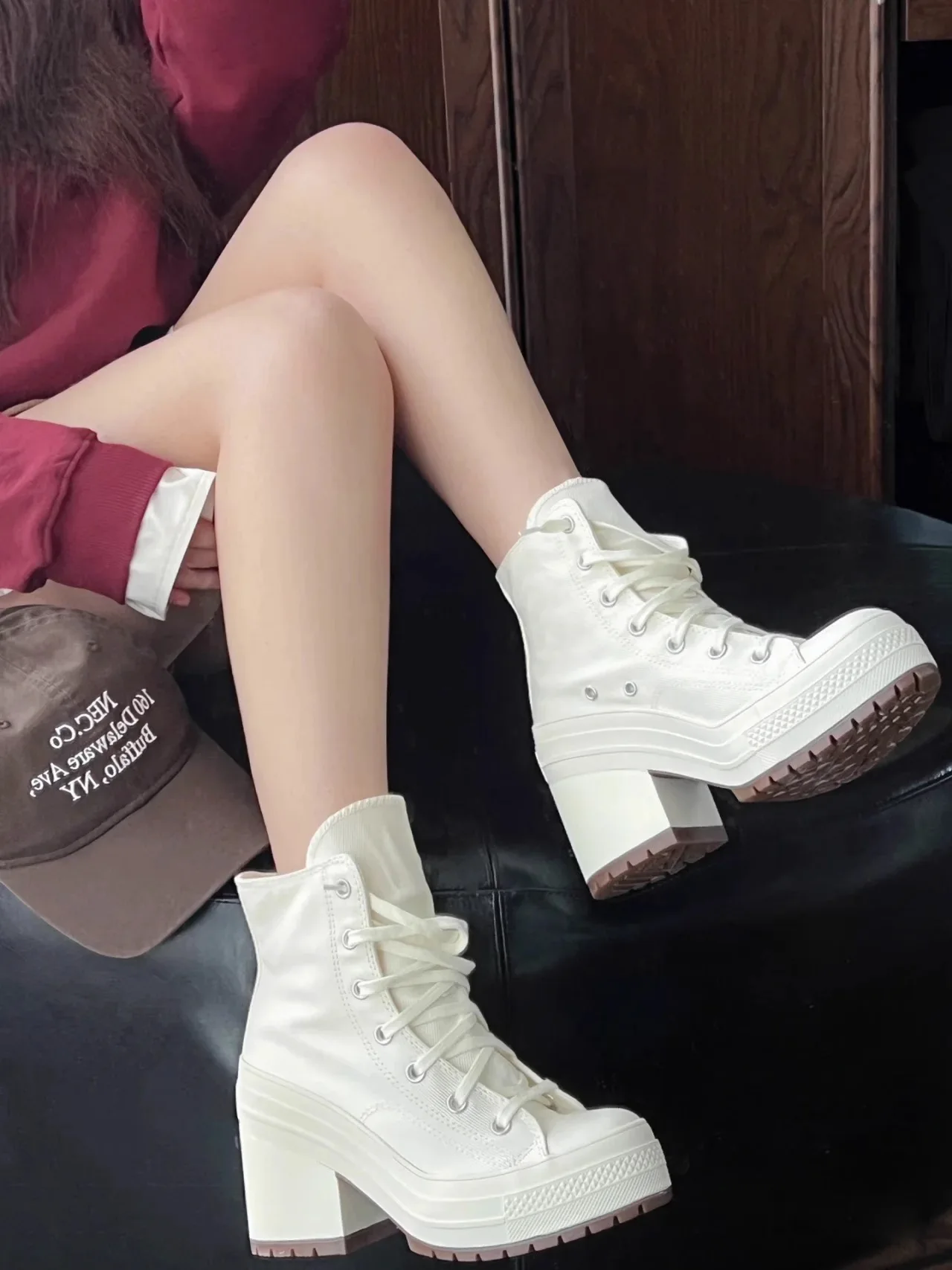 Klassische Damen-Plateau-Turnschuhe, Segeltuchschuhe, personalisierte Luxus-Absätze, Skateboard, Schnürung, Freizeitschuhe, modische Outdoor-Turnschuhe – Detail 22